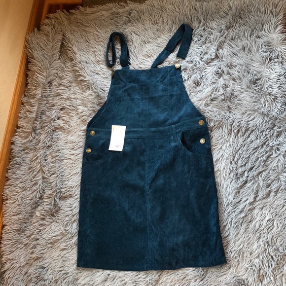 Pink Lily Dresses & Skirts - Pink Lily Corduroy Overall Jumper